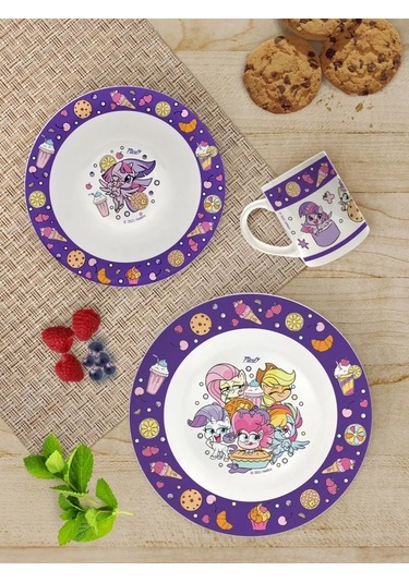 Priority. My Little Pony Derin Çorba Kasesi Ve Salata Tabağı 208897215 Mavi