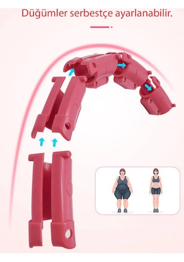 Hula Hoop Egzersiz Çemberi - Egzersiz Halkası -65-110cm
