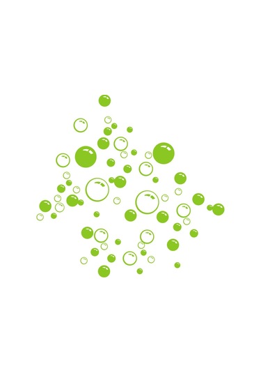 Kabarcıklar Daire Çıkarılabilir Duvar Kağıdı Banyo Pencere Duvar Çıkartması Ev Kendin Yap Pvc Çıkartmaları Arı Yeşil