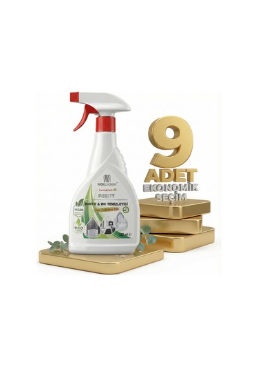 Worldchem Banyo Wc Temizleme 9x500 Ml