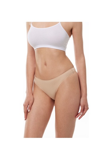 Malabadi Kadın Ten 2 Li Paket Modal String Tanga 186 Ten
