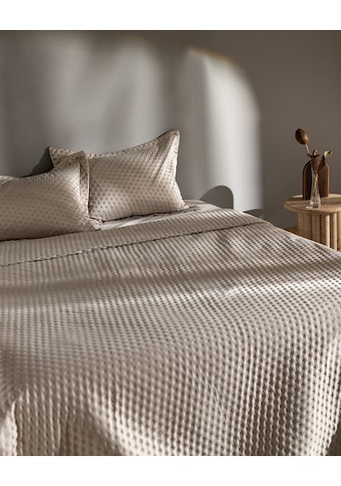 Arles Çift Kişilik Saten Yatak Örtüsü Yo0000000050