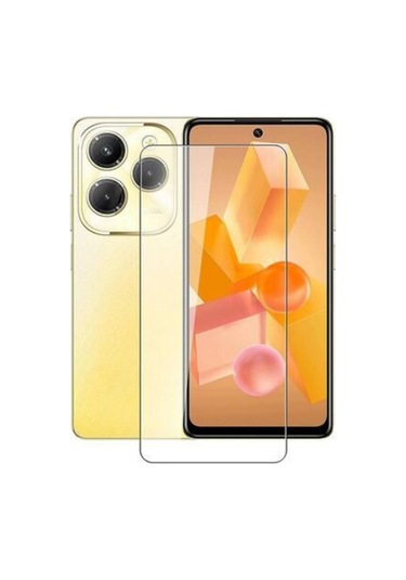 Nettech İnfinix Hot 40 Pro Uyumlu Ön Koruma Cam Ekran Koruyucu - Şeffaf