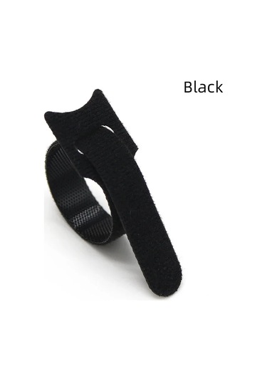 50/100 Adet Çıkarılabilir Kablo Bağları Plastik Sabitleme Yeniden Black 300mm X 100pcs Diğer