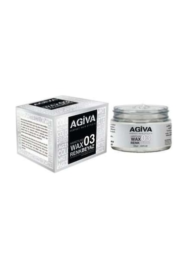 Agiva Hairstyling Wax 03 Beyaz 120 Gr