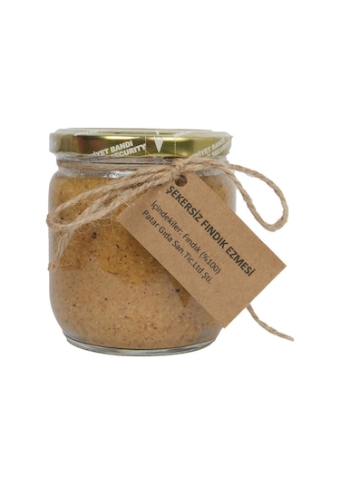 Patar Sekersiz Fındık Ezmesi 330 Gr