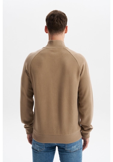 Arma Erkek Regular Fit Basic Reglan Kollu Selanik Sweatshirt Karbon Fırçalı, Dik Yaka, Tam Fermuar, Cepli, Pamuk Polyester K30324698202 Füme - Gri Arma Erkek Regular Fit Basic Reglan Kollu Selanik Sweatshirt Karbon Fırçalı, Dik Yaka, Tam Fermuar, Cepli, Pamuk Polyester K30324698202 Füme - Gri