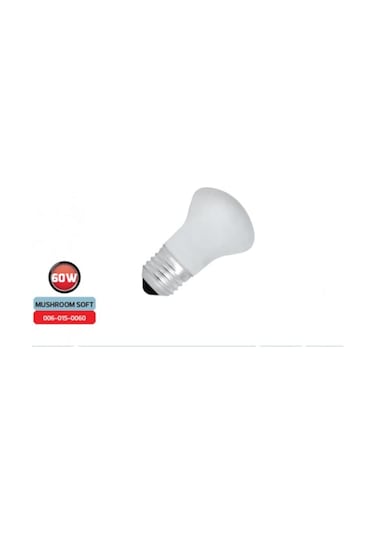 Horoz Halojen Mantar Tip Buzlu Ampul Duy 60W - 10'Lu Paket