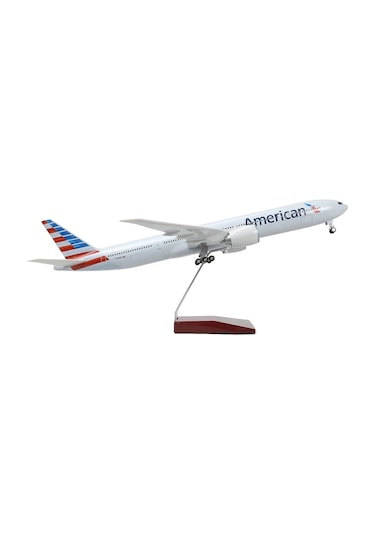 1/130 Ölçekli Boeing 787 American Airlines 43 Cm Model Uçak Maketi