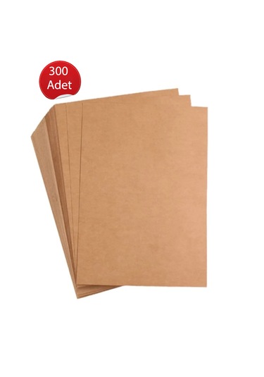 Kraft Araç Araba Oto Paspas Kağıdı Baskısız 300 Adet 35x50 Cm