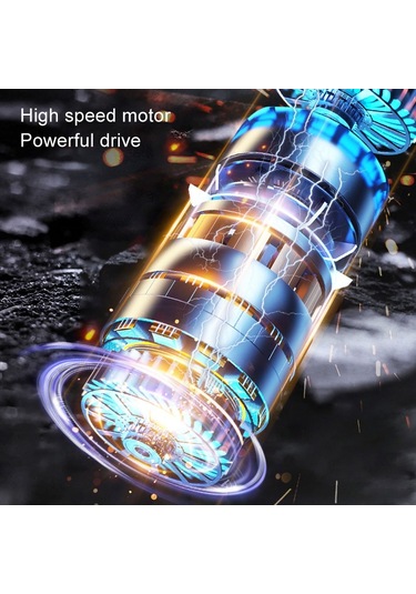 Araba Elektrikli Süpürge Elektrikli Süpürge Üfleyici Çift Amaçlı Kablosuz Mini Elektrikli Süpürge Siyah Altın