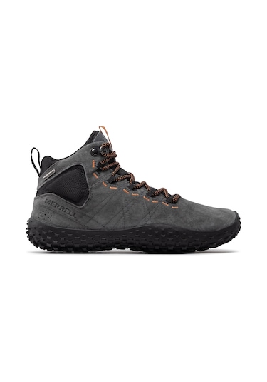 Merrell Wrapt Mıd Wp J036001 Waterproof Hakiki Deri Erkek Bot Gri