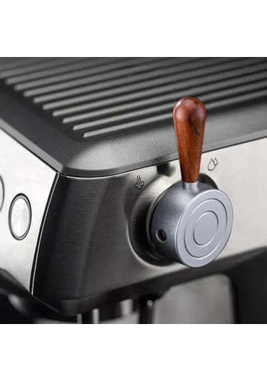 Homyl Espresso Makinesi Buhar Kolu Sağlam Anahtarı Düğmesi Gümüş