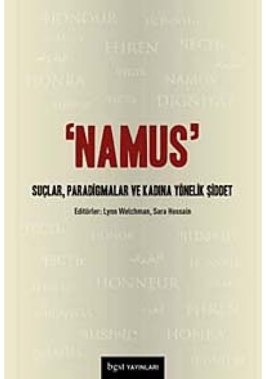 Namus Suçlar, Paradigmalar Ve Kadına Yönelik Şiddet Bgst Yayı