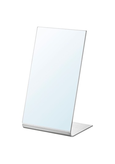 Masa Aynası, Şeffaf, 22x39 Cm Açık Ceviz