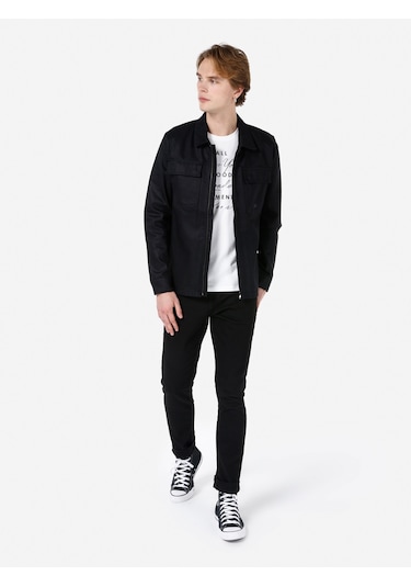 Colins Siyah Erkek Ceket Cl1067503 Q1.v1 Dn43159 Siyah