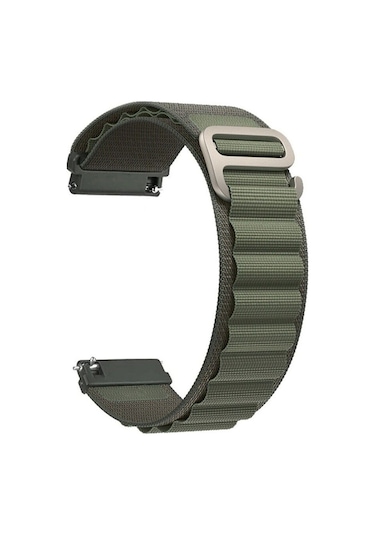 Xiaomi Uyumlu Watch S1 Active Kordon Alpine Nylon Kumaş 22/nylalp