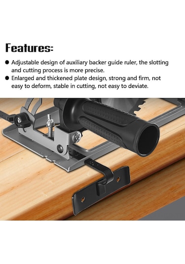 Singree "125mm Taşlama Makinesi Kesim Dönüşüm Seti - 0-40mm Derinlik & 45 Açı Ayarlı, Ahşap/metal/keramik Kesim İçin"