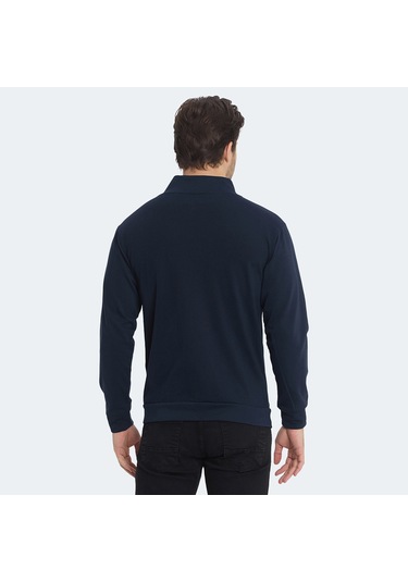 Slazenger KAGISONA IN Erkek Sweatshirt Lacivert