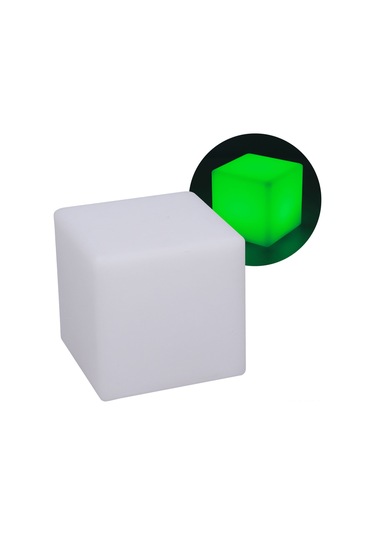 Yaozixa Led Kubik Işık - 16 Renk 4 Modlu Kumandalı - Rgbw 10cm Ev Bar Ktv Masa Ambiyans Aydınlatması Diğer