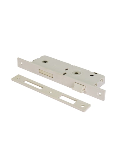 Poly-plastik İç Kapı Kilidi beyaz