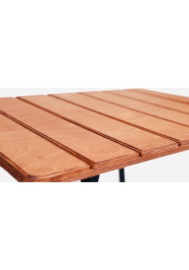 Alin Metal 3''lü Lüks Bardaklı Kamp Sandalyesi Ve Masa Set Siyah Siyah