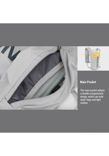 Didadodo 5l Nefes Alabilir Koşu Sırt Çantası - 1.5l Su Torbası İçerir Çok Renkli Çok Renkli