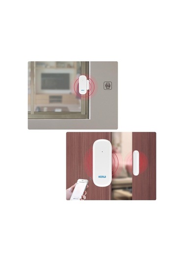 Moly Keruı Wifi Akıllı Kapı Pencere Sensörü - Uzaktan Kumanda, Ses Kontrol, Bildirimler, Smart Life Entegrasyonu