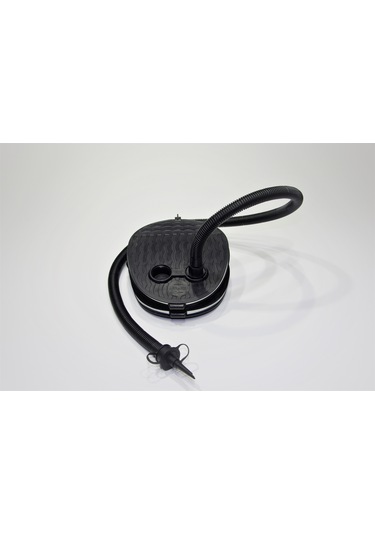 Outdoor Şişme Kamp Yatağı Ayak Pompası Siyah