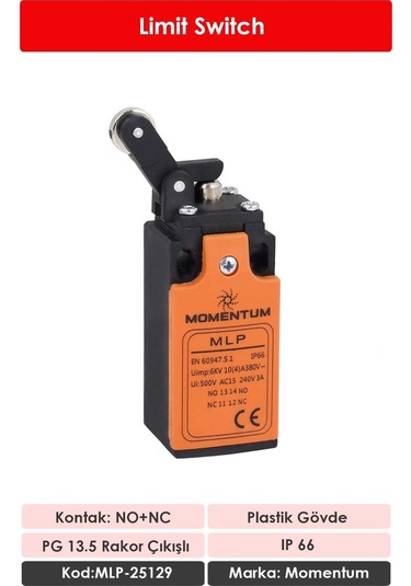 Momentum Limit Switch Ters Kol Makaralı MLP-25129
