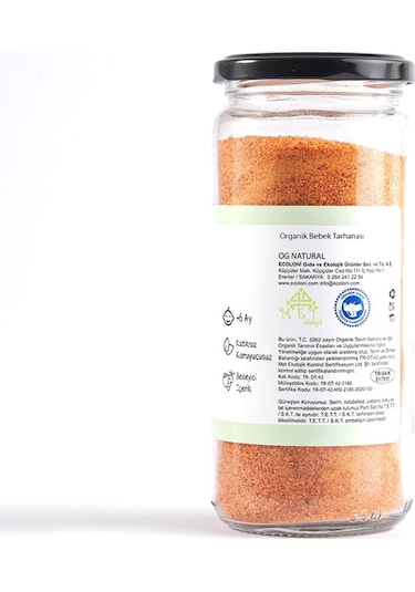 OG Natural Organik Bebek Tarhanası +6 Ay 400 G