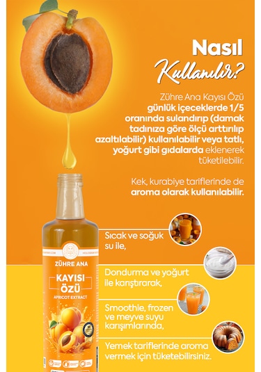 Zühre Ana Kayısı Özü 640 G