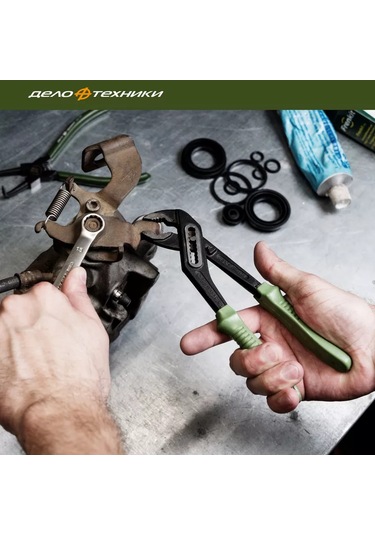 Delo Tehnıkı Ayarlanabilir Plastik Saplı Pense 200 Mm, 415201 206012429