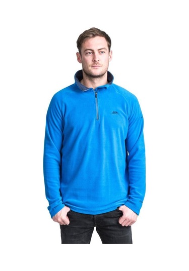 Trespass Maflmfn10001 Blackford Male Microfleece At100 Bright Blue Erkek Polar 001