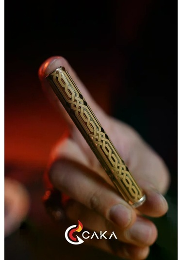 Caka Lighter Catena Gold Benzinli Çakmak - Ckl-021
