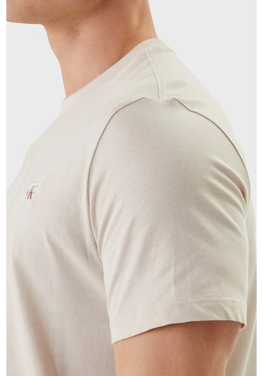 Calvin Klein Erkek T Shirt Lv04rc272g 2jx Bej Bej