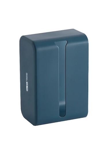 Yeşil Duvara Monte Yapışkanlı Doku Kutusu Peçete Tutucu Masaüstü Tepsi Banyo Kağıt Havlu Saklama Kutusu Mutfak Peçete Konteyner Organizatör