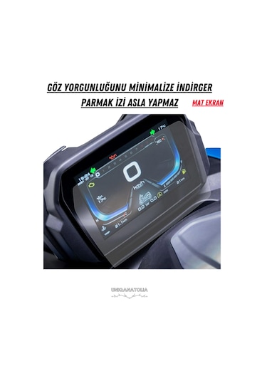 Voge Sr3 2024 Dijital Gösterge Uyumlu Mat Ekran Koruyucu