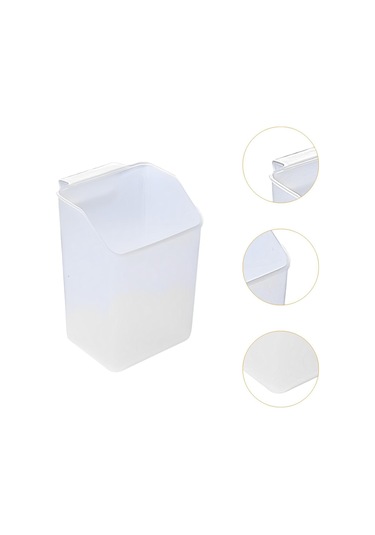 Suntek Dolap Kapı Organizatör Asılı Kutusu Banyo Buzlu-beyaz