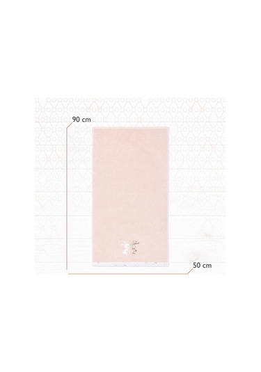 Gezenbebe Hero Nakışlı Bebek Çocuk El Ve Baş Havlusu 50x90 Gri