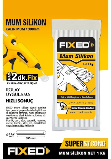 Silikon Mum Fıxed 1 Kg F1001