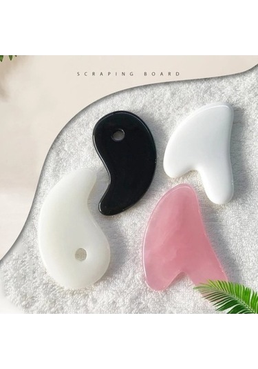 Tongxida Balmumu Guasha Kazıma Masaj Kazıyıcı, Yüz Masajı Akupunktur Gua Sha Kurulu, Zhptss Çok Renkli Yüz Göz Bakımı Spa Mas Çok Renkli