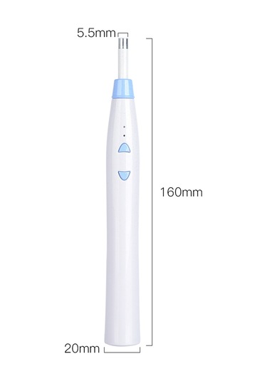 Skycity Z20 Wifi Kulak Bakımı Endoskopu - 5.5mm Küçük Lens, 1080p Hd Görüntü, 6 Led Işık, 250mah Şarjlı Pil, Mavi