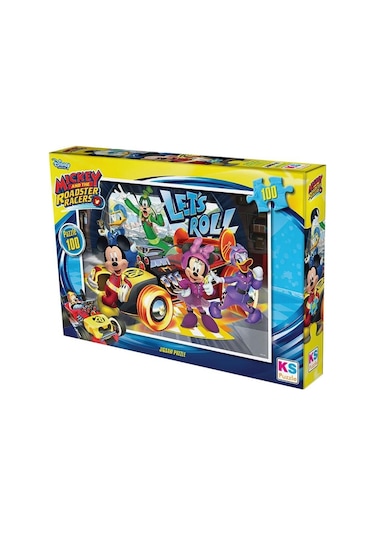 100 Parça Mickey Mouse Puzzle