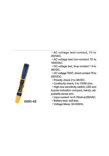 Kangtai 6885-48Ns Faz Kalemi Voltaj Dedektörü