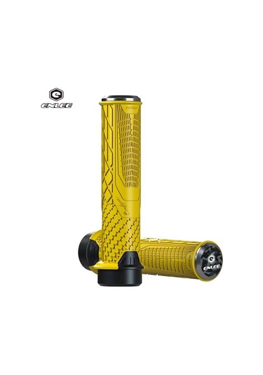 Enlee Mtb Bmx Silikon Bisiklet Elcik Kaymaz Yapı 140 Mm Bisiklet Elciği Kolay Kavrama Gold Sarı Sarı
