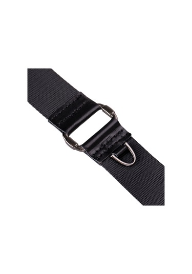 Bloominbag Bloombag Obsidian Black Hakiki Deri Crossbody Çanta Siyah