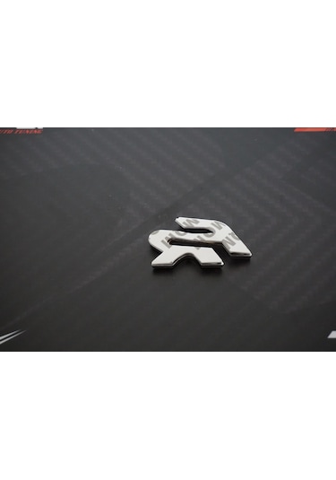 Seat Fr Bagaj Krom Metal 3M 3D Yazı Logo