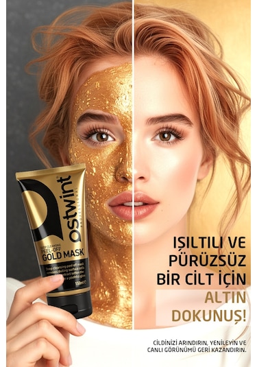 Ostwint Soyulabilir Altın Maske 150 ML