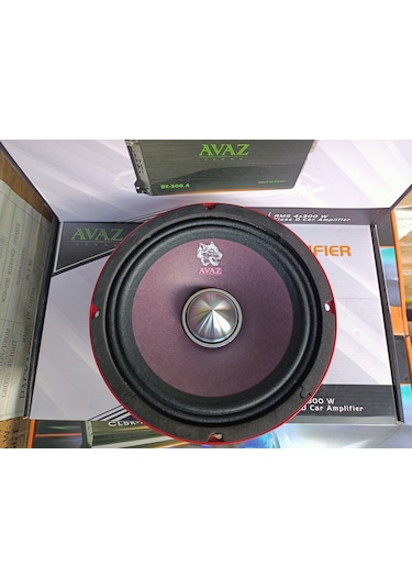 Avaz M20-200 20 Cm 200 Rms Kurşun Göbek Midrange